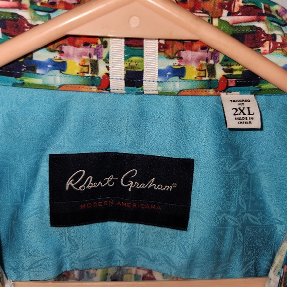 Robert Graham Multicolor Casual Button Down Shirt - Picture 6 of 9